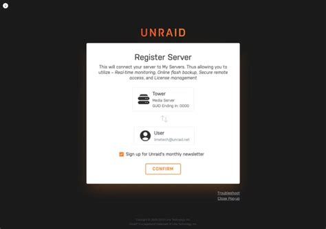 unraid|unraid connect login.